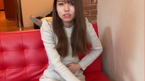 【岩手県 マッチングアプリ 中出し】今日は危険日だから中はダメ！最強くびれスレンダーな天然系素人娘。２週間溜め込んだ濃厚な精子を身勝手な中出しで大量発射！